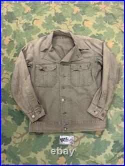 Pre-Early WWII 1st Pattern U. S. Army M38 HBT Jacket