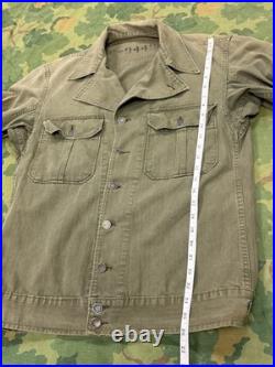 Pre-Early WWII 1st Pattern U. S. Army M38 HBT Jacket