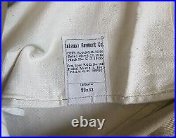 Pre-WW2 US Army Button Fly Khaki Trousers Pants Size 38x33 New with Cutter Tags