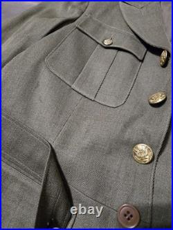 Pre-WWII 1920s Interwar Named US Army Officer's Jacket Greenback Patch