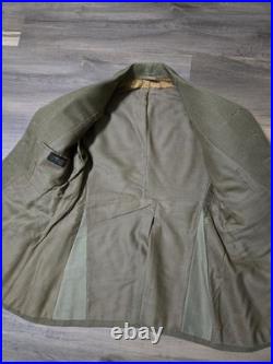 Pre-WWII 1920s Interwar Named US Army Officer's Jacket Greenback Patch