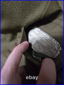 Pre-WWII 1920s Interwar Named US Army Officer's Jacket Greenback Patch