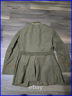 Pre-WWII 1920s Interwar Named US Army Officer's Jacket Greenback Patch