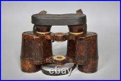 RARE Late WWII German 6x30 Bakelite Dienstglas Binoculars CXN WW2 Original 1944