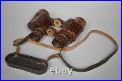 RARE Late WWII German 6x30 Bakelite Dienstglas Binoculars CXN WW2 Original 1944