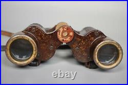 RARE Late WWII German 6x30 Bakelite Dienstglas Binoculars CXN WW2 Original 1944