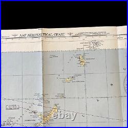 RARE Original 1945 WWII B-29 Superfortress Army Air Force Air Navigation Mission