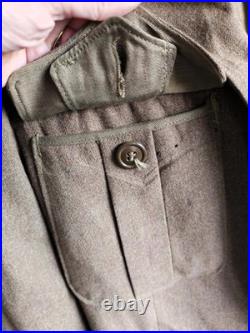 RARE WWII 1944 US Army AMFOGE Greece 1946 Matched Uniform 82nd Airborne