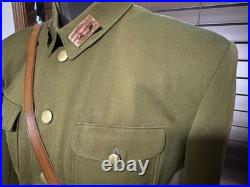 RARE WWII Chinese Nationalist Army (KMT) Officer's Tunic Republic of China