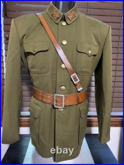 RARE WWII Chinese Nationalist Army (KMT) Officer's Tunic Republic of China