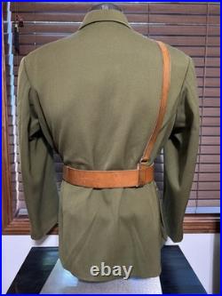 RARE WWII Chinese Nationalist Army (KMT) Officer's Tunic Republic of China