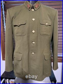 RARE WWII Chinese Nationalist Army (KMT) Officer's Tunic Republic of China