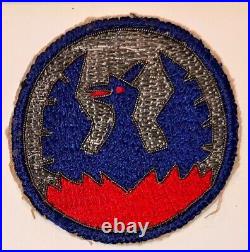 RARE WWII US Army Allies SEAC South East Asia Command Indian Made Bullion Patch