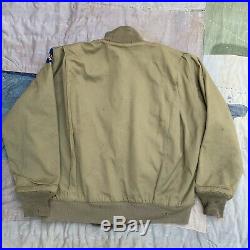 RARE World War 2 USAAF Tanker Jacket Large Winter Combat Army Air Forces Conmar