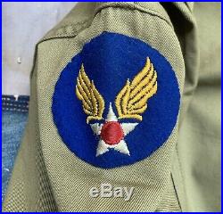 RARE World War 2 USAAF Tanker Jacket Large Winter Combat Army Air Forces Conmar