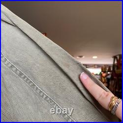 Rare 1940s Vintage WWII HBT Jacket 13 Star US Army Military Shirt 2nd Infantry