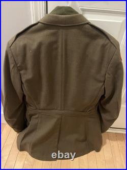 Rare 1940s WWII US Army Wool Jacket withPatches + PantsVet Bring Back