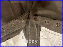 Rare 1940s WWII US Army Wool Jacket withPatches + PantsVet Bring Back