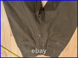 Rare 1940s WWII US Army Wool Jacket withPatches + PantsVet Bring Back