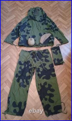 Rare Original Camouflage Suit Scout, Sniper Red Army WWII MKK Amoeba