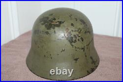 Rare Original & Complete WW2 Spanish Army M1942 Modelo Z Helmet withLiner & Straps