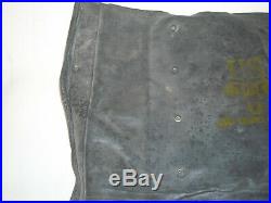 Rare Original U. S. Army M7 Assault Gas Mask Bag Waterproof D Day WWII