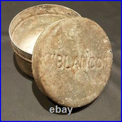 Rare Original WW2 British Blanco Equipment Cleaner Tin Joseph Pickerings