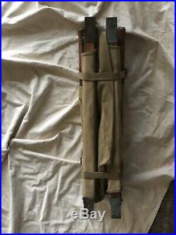 Rare Original WW2 US Army Airborne Paratrooper Medical Folding Stretcher