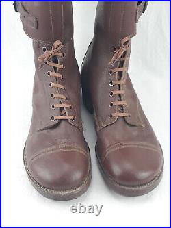 Rare Pair of Buckle Boots ORIGINAL US ARMY WWII WW2 Cavalry Boots