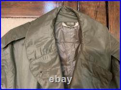 Rare WWII US Army Officers Raincoat With Belt Size 38 Regular Superb Condition FS