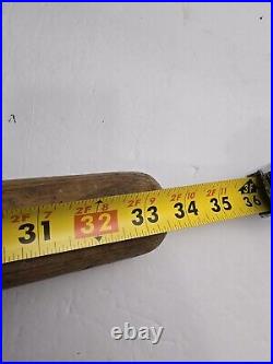 Rare WWII US Army Softball Bat -Louisville Slugger 102 VTG Military Collectible