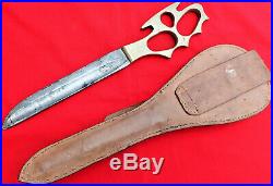 Rare Ww2 British Army Commando Spoecial Forces Skull Knife & Scabbard