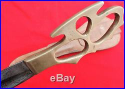 Rare Ww2 British Army Commando Spoecial Forces Skull Knife & Scabbard