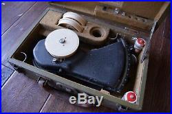 Rare Wwii Aircraft Army Air Corps Force Sextant A-12 Af43 & Original Case