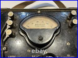 Rarer 1942 Original WWII US Army Signal Corps Test Set EE-65-E in Case Telephone