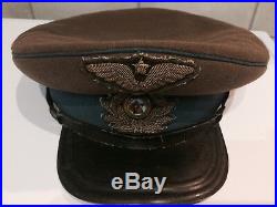 Russian Soviet army uniform cap. Original. 1943 WW-2