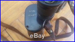 Russian binoculars 6x30 with original case 1945 USSR CCCP Red Army WWII
