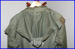 Scarce Original WW2 U. S. Army Officers OD Trench Coat withBelt, Hood & Wool Liner