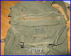 Scarce WWII US Army USMC, M-1943 Pack, JUNGLE PACK, Dated 1943
