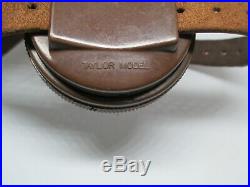 Taylor Original WWII US Army Airborne Compass withBrown leather strap