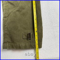 True Vintage 1940s French M38 Mototrcycle Over Pants Army WWII 32-35 Waist