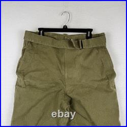 True Vintage 1940s French M38 Mototrcycle Over Pants Army WWII 32-35 Waist