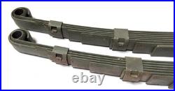 Two (2) Original WWII U. S. Army Willys MB Jeep Front Leaf Springs, 8-Leaf