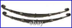 Two (2) Original WWII U. S. Army Willys MB Jeep Front Leaf Springs, 8-Leaf