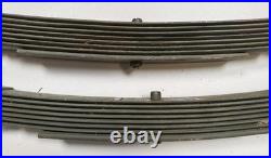 Two (2) Original WWII U. S. Army Willys MB Jeep Front Leaf Springs, 8-Leaf