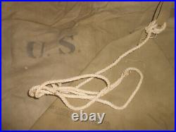 U. S. ARMY 1942 WWII TENT, 2 X 1/2 (Pup Tent)Two shelter 1942
