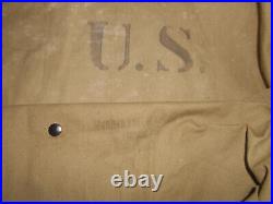 U. S. ARMY 1942 WWII TENT, 2 X 1/2 (Pup Tent), Two shelters 1942 SAME FACTORY