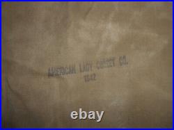 U. S. ARMY 1942 WWII TENT, 2 X 1/2 Tent or shelter SAME FACTORY