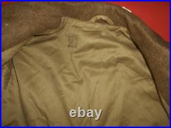 U. S. ARMY 1943 WWII OVERCOAT, WOOL, ROLL COLLAR (never used)