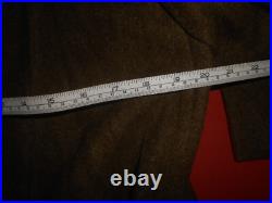 U. S. ARMY 1943 WWII OVERCOAT, WOOL, ROLL COLLAR (never used)